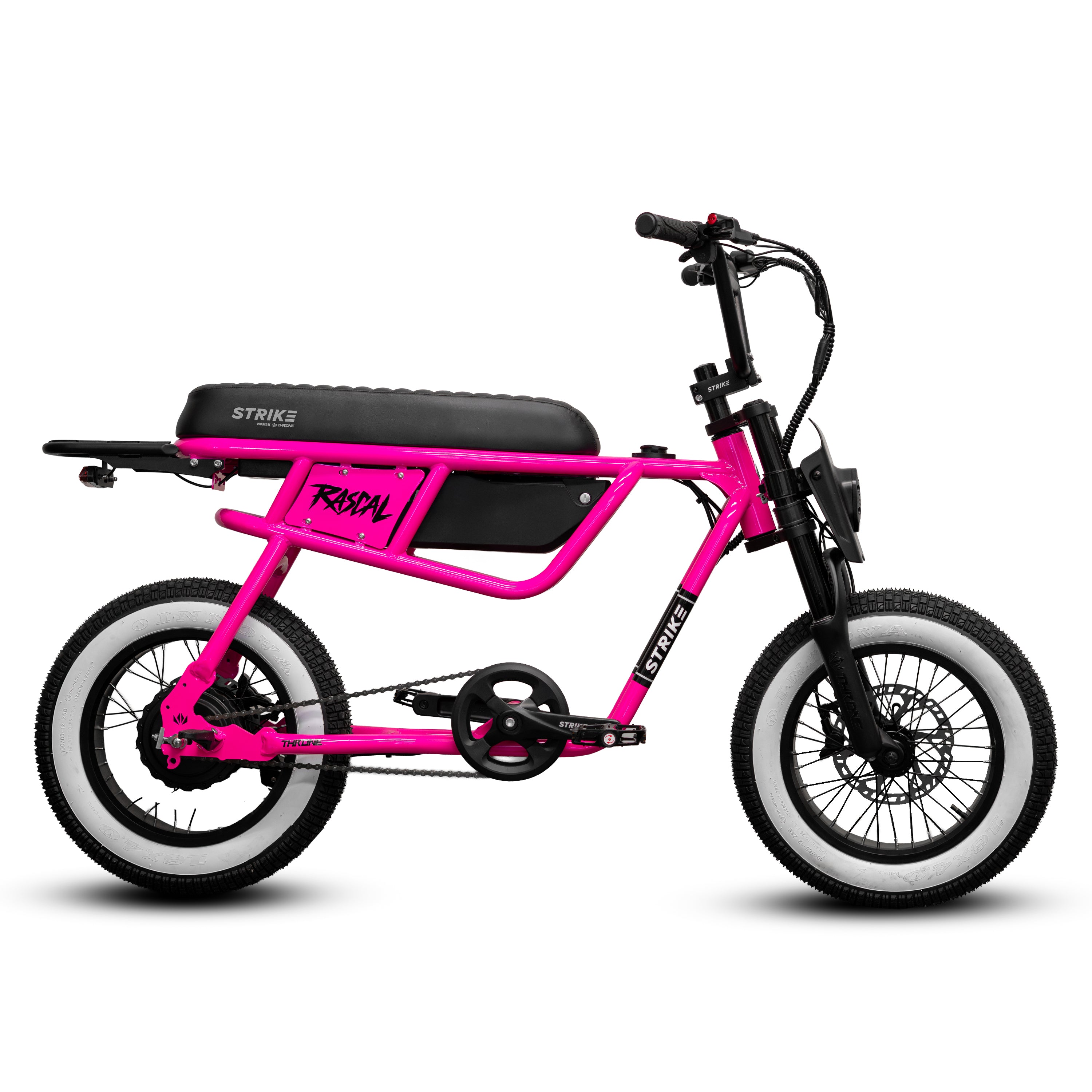 pink electric bicycle RASCAL