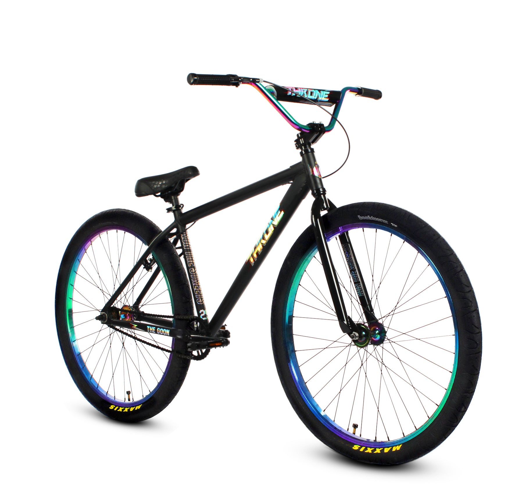 HOT Throne Cycles Throne Goon 29 Oil Slick Throne Goon Black