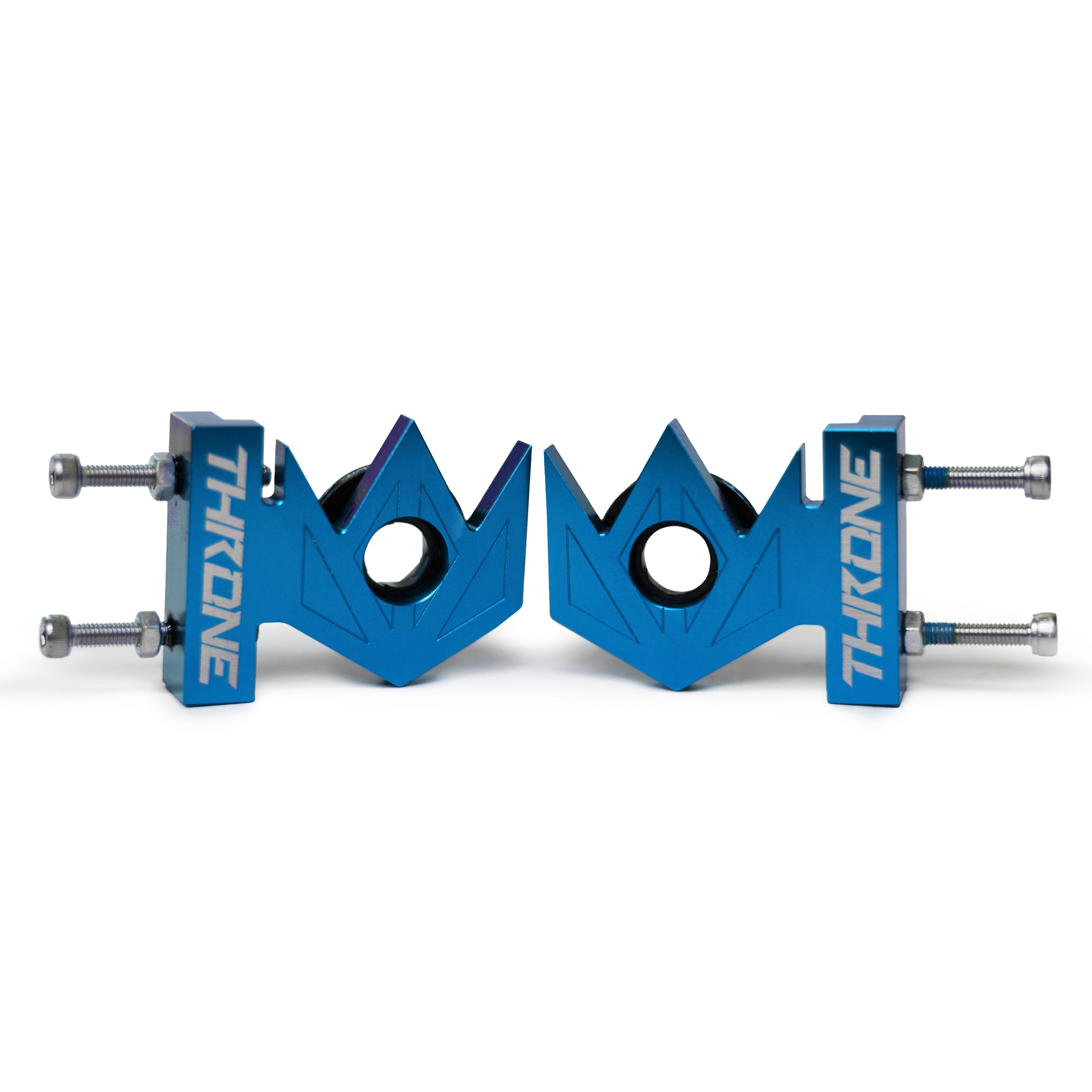 Throne Crown Chain Tensioners - Pair Blue