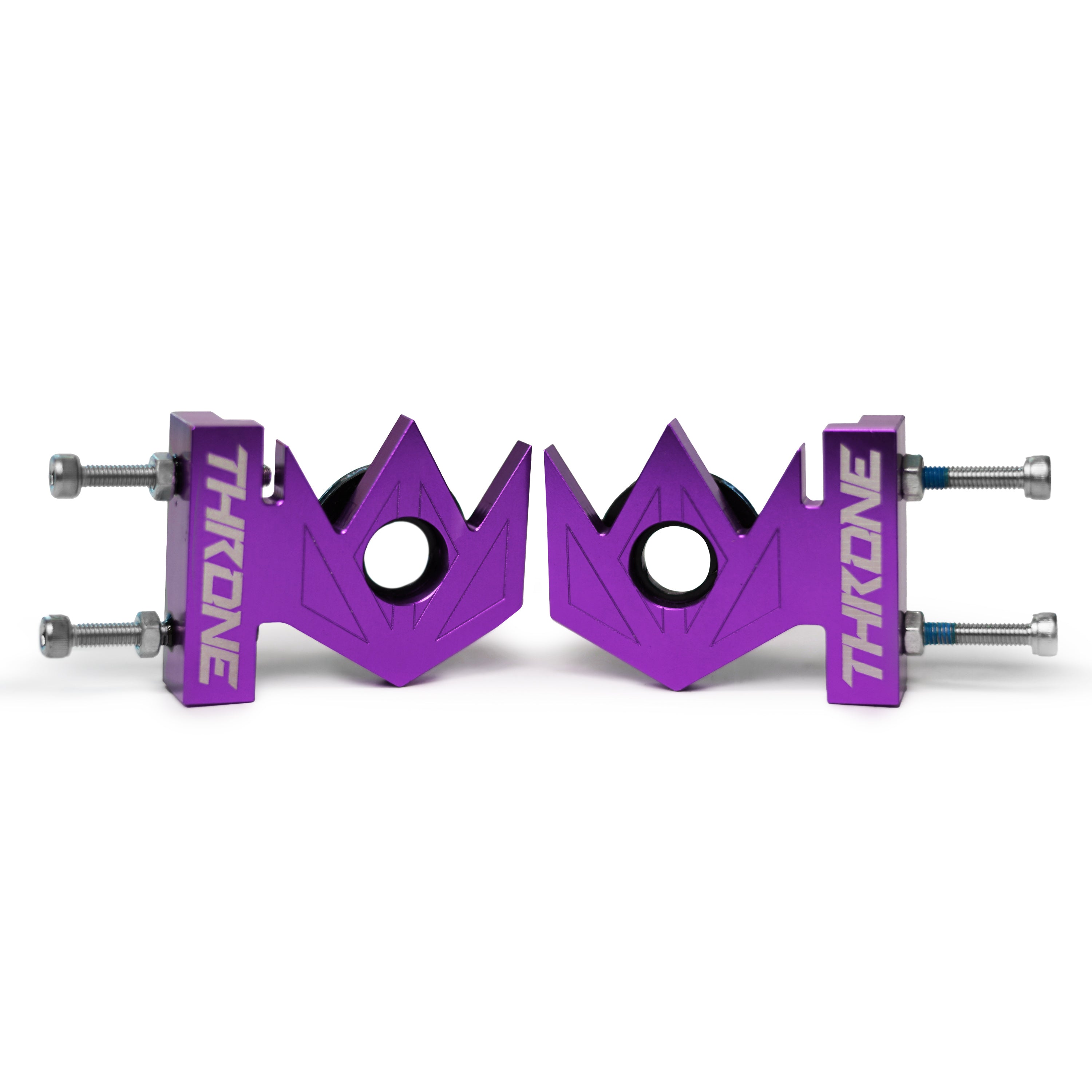 Throne Crown Chain Tensioners - Pair Purple