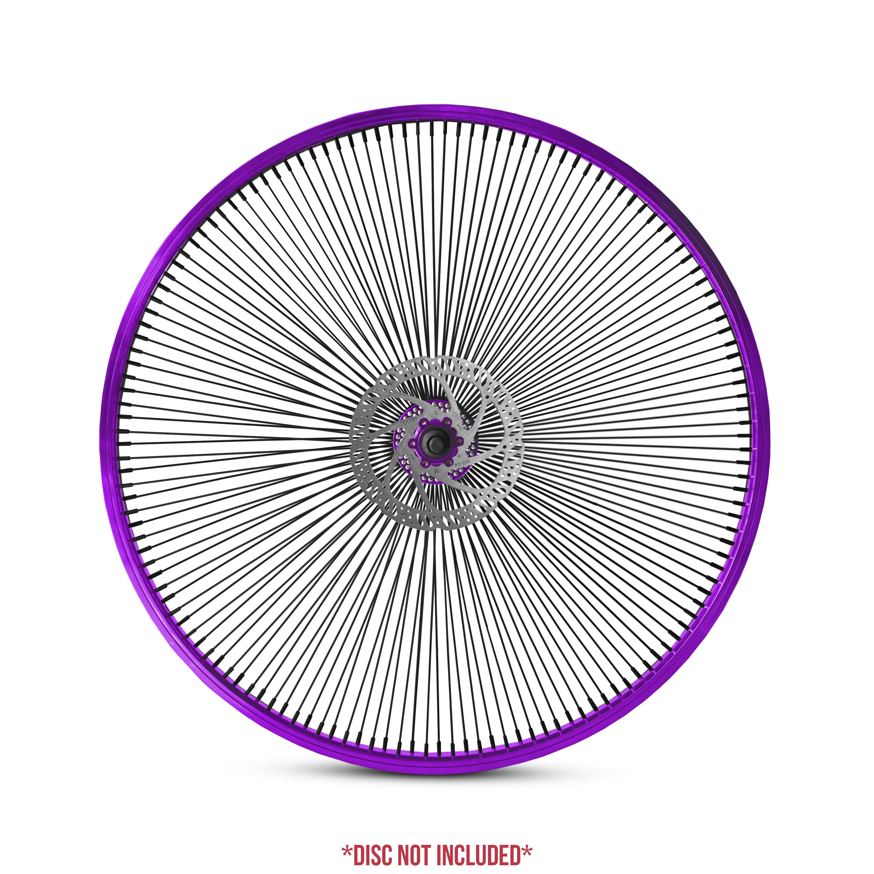 29" Disc Wheelset Purple Black - 144 Mister Cartoon