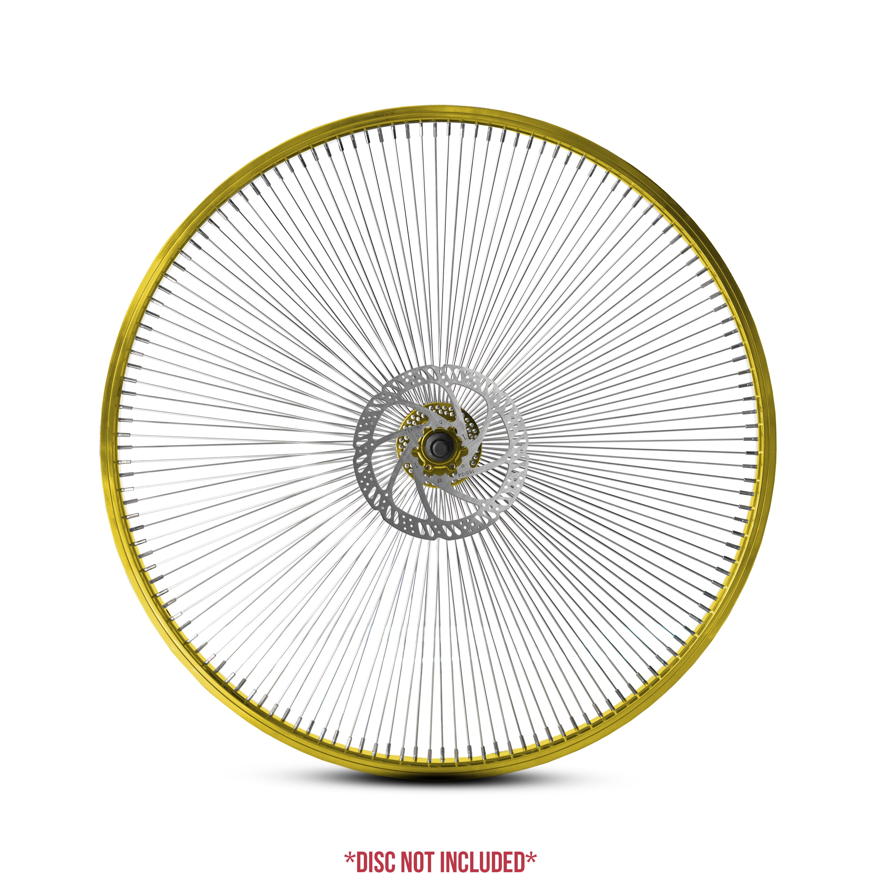 29" Disc Wheelset Gold - 144 Mister Cartoon