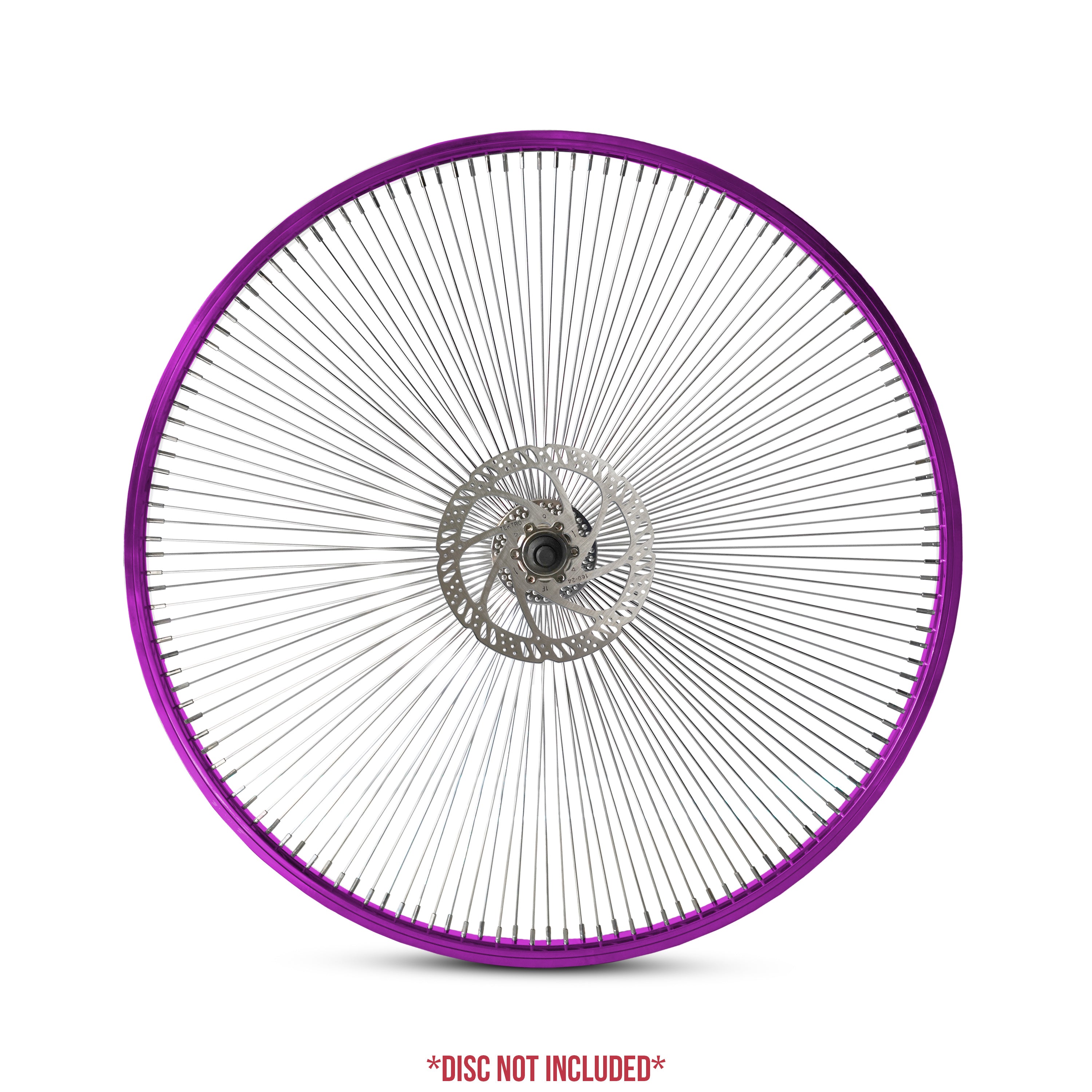 29" Disc Wheelset Purple - 144 Mister Cartoon