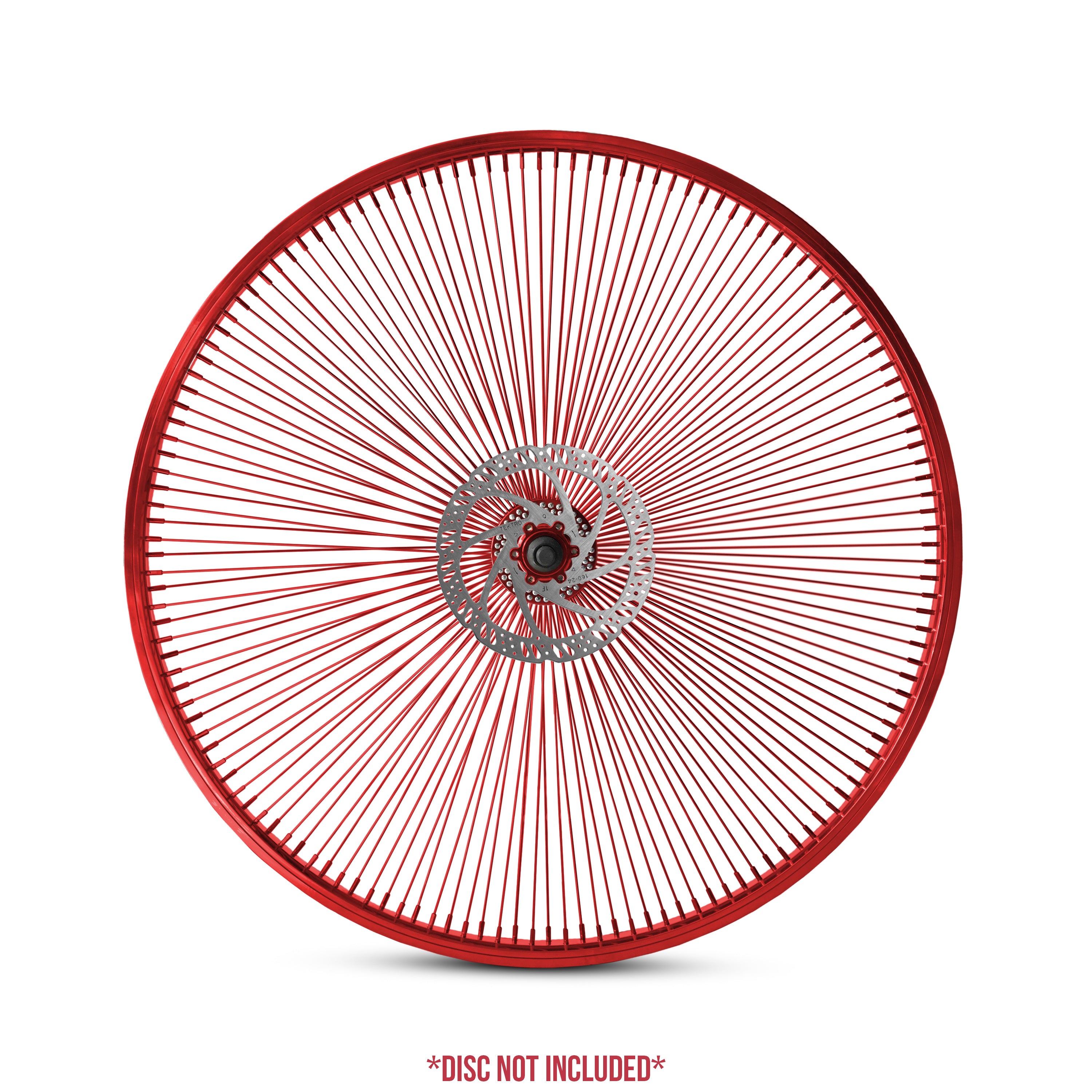 29" Disc Wheelset Red - 144 Mister Cartoon
