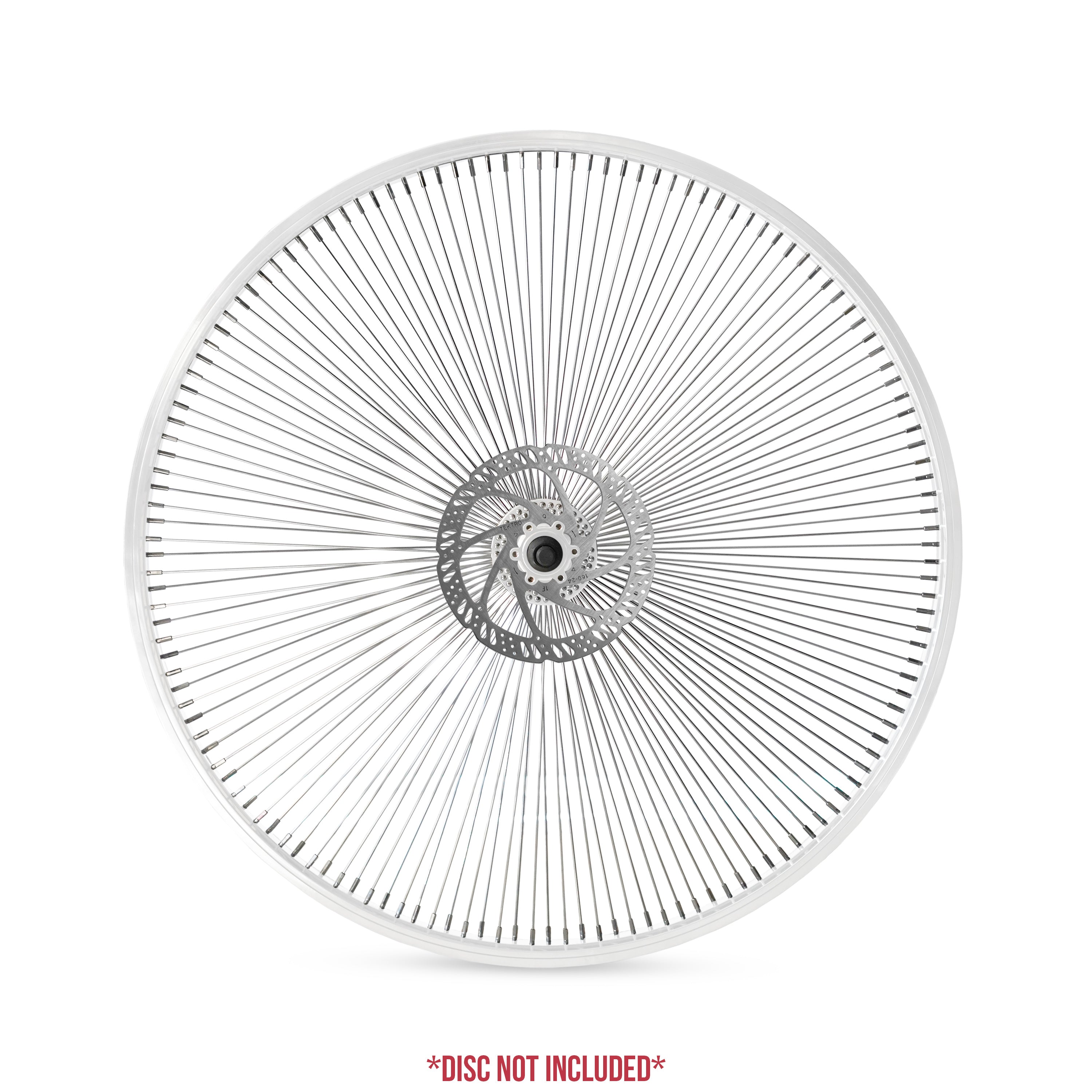 29" Disc Wheelset White - 144 Mister Cartoon