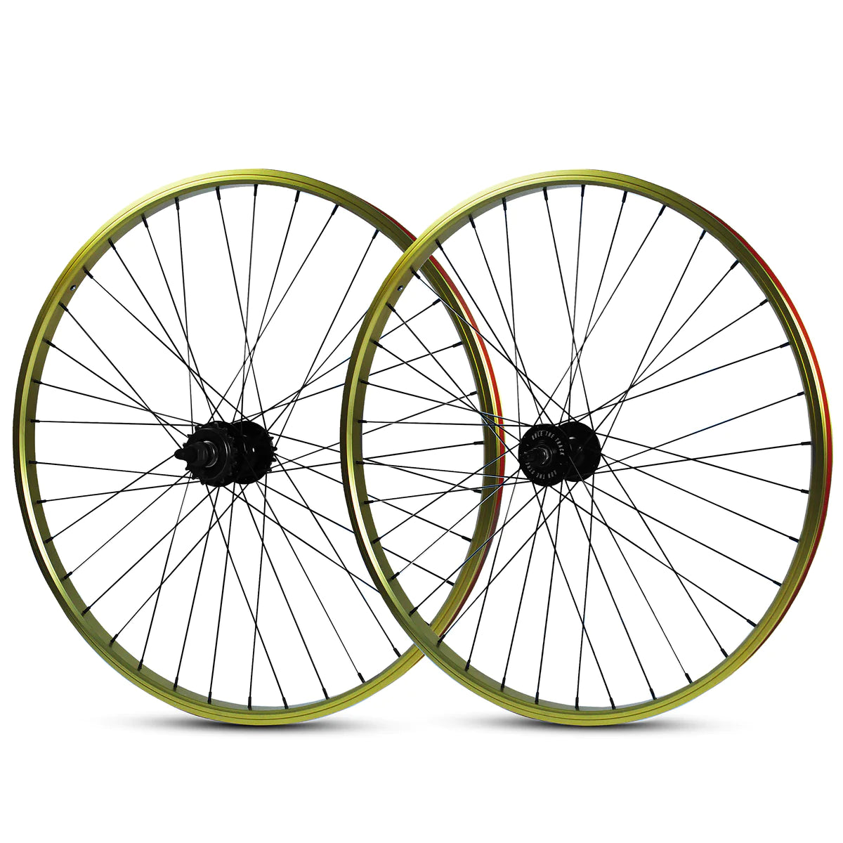 29" Wheelset - Anodized Gold