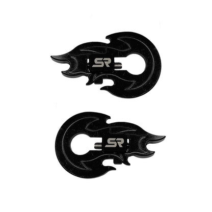 SR Flame Tensioners - Pair Black