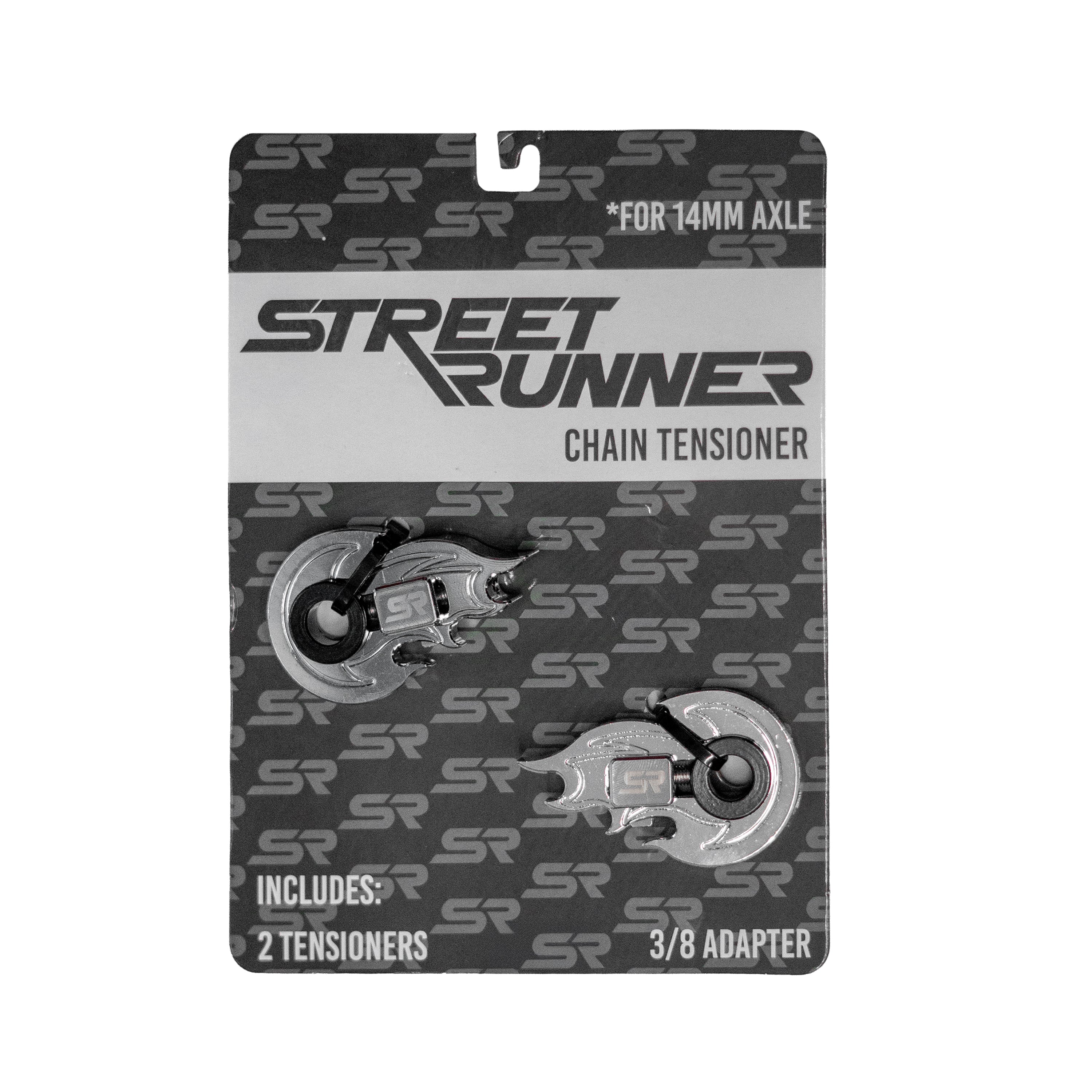SR Flame Tensioners - Pair Chrome