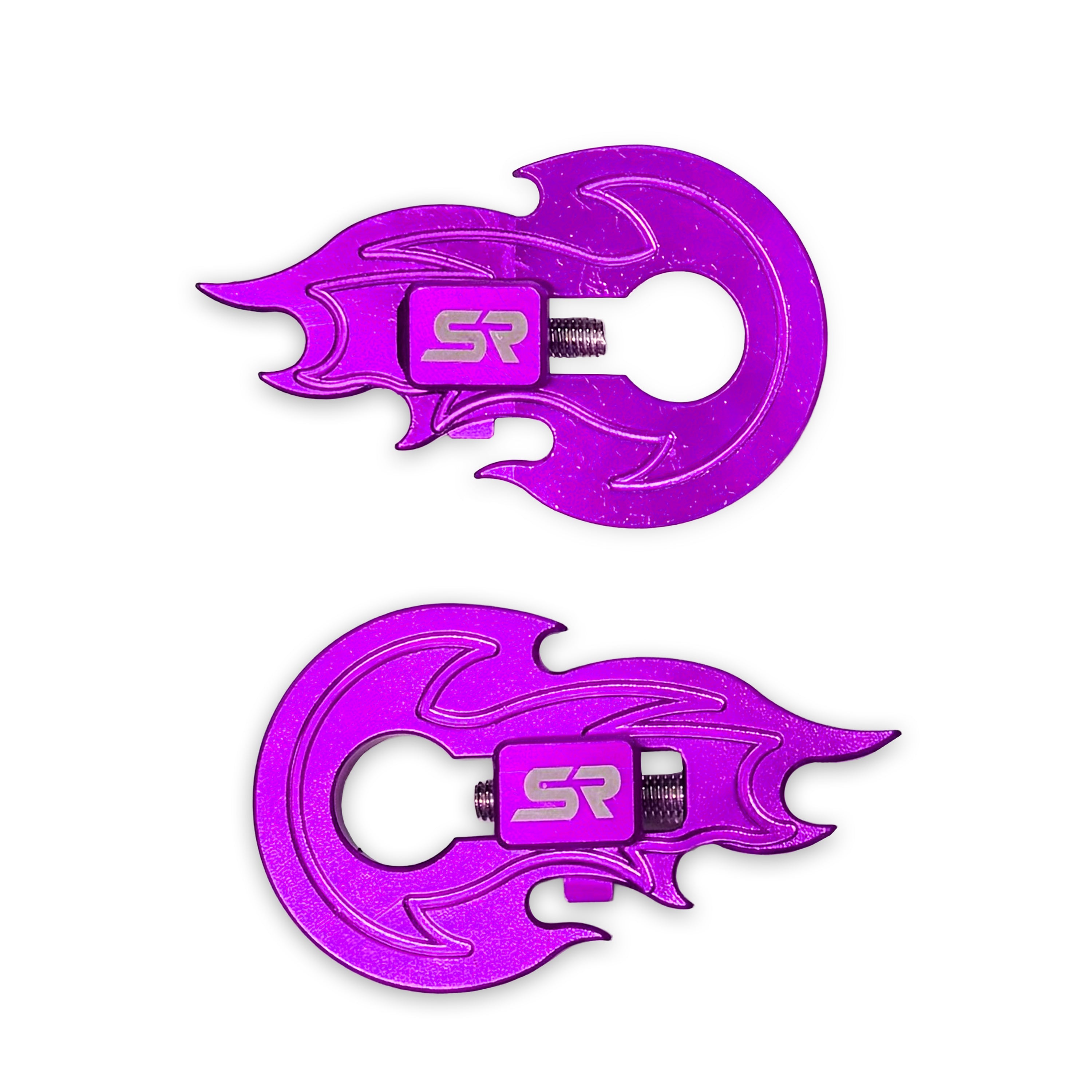 SR Flame Tensioners - Pair Purple
