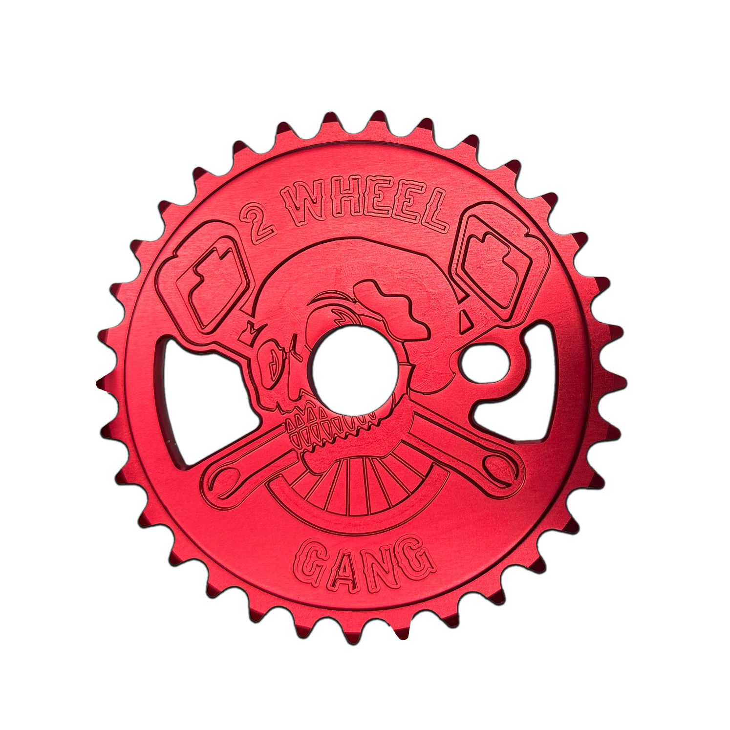 2WG Red - Chainwheel 33T