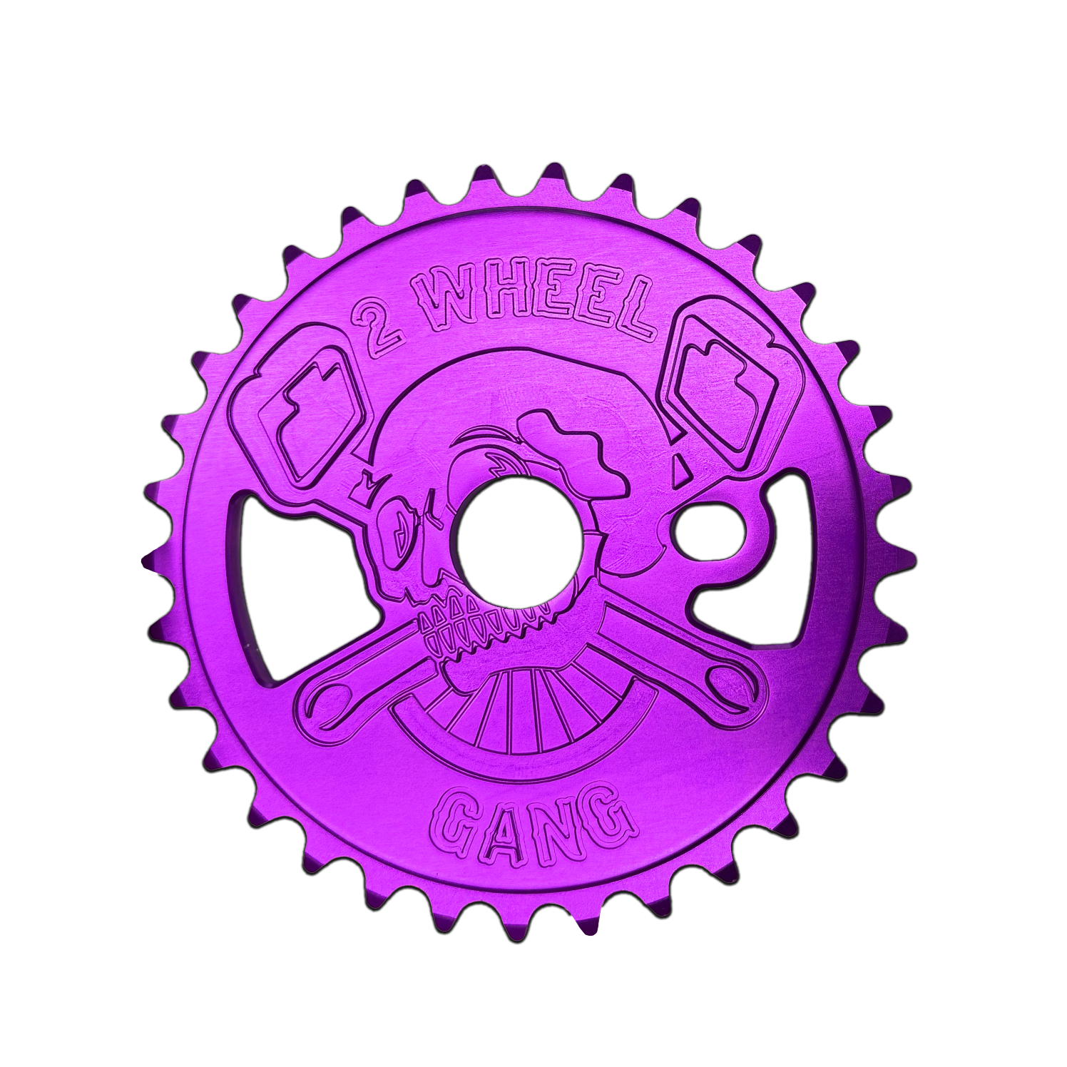 2WG Purple - Chainwheel 33T