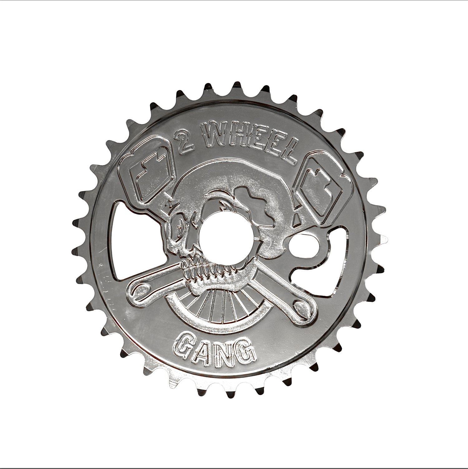 2WG Chrome - Chainwheel 33T