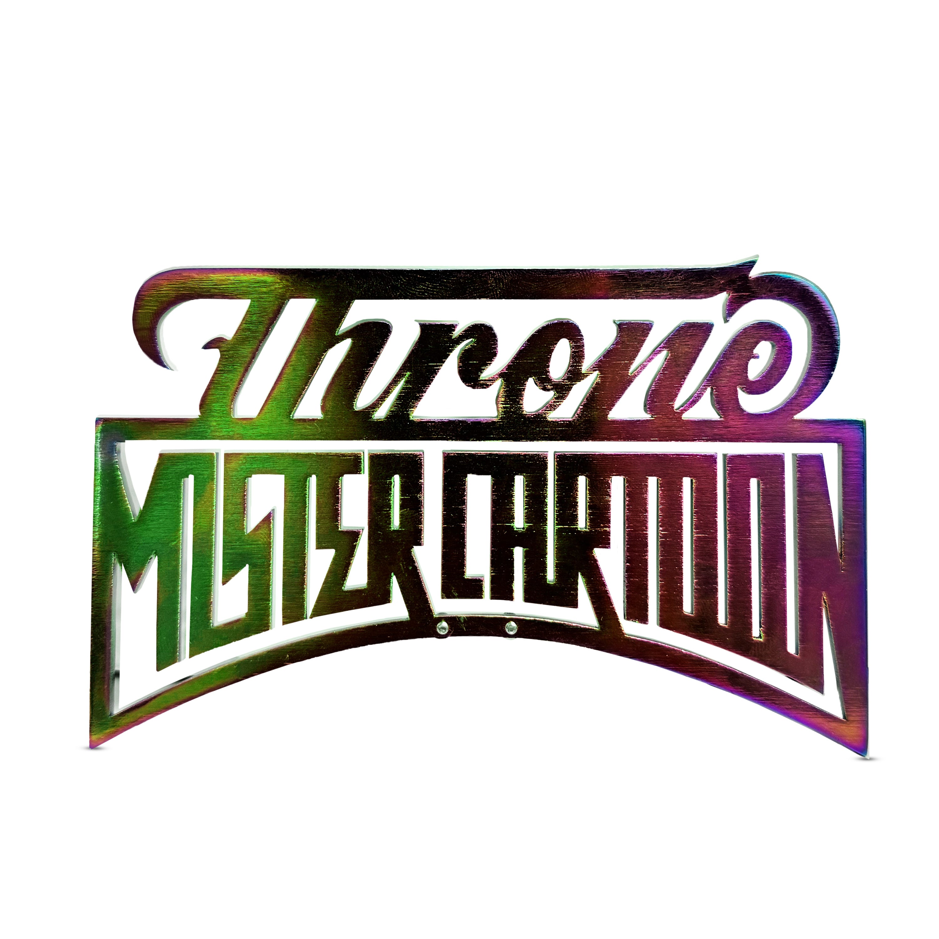 MISTER CARTOON - NEO CHROME PLAQUE