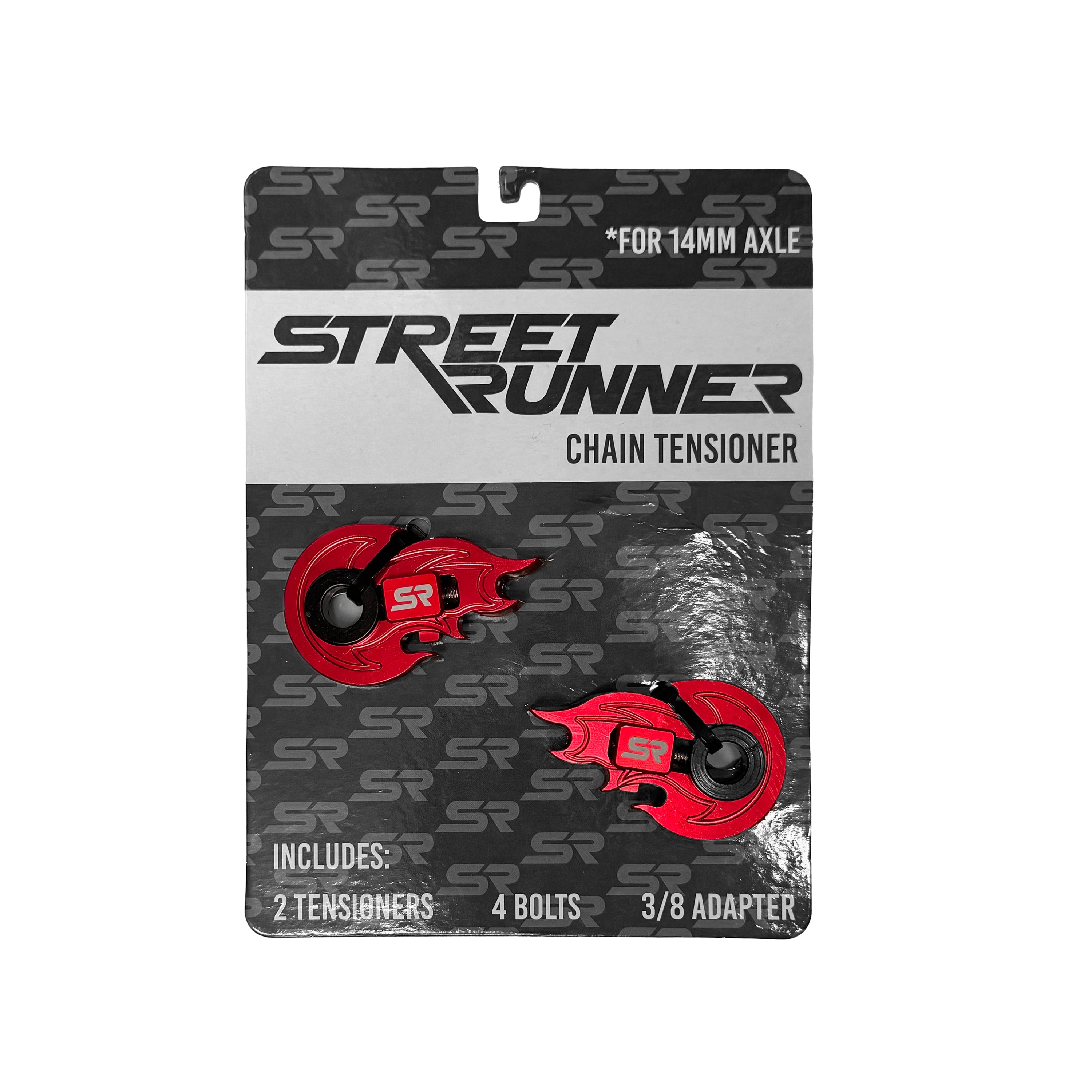 SR Flame Tensioners - Pair Red